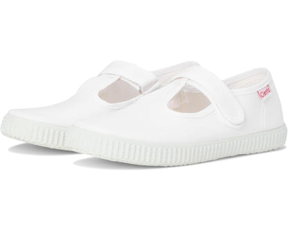Cienta Classic T-Strap - Blanco-05