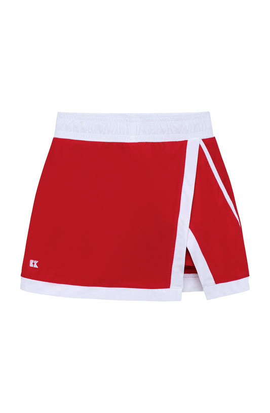Power Play Skort - Red/White