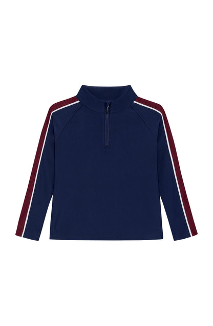 Half Zip - Navy