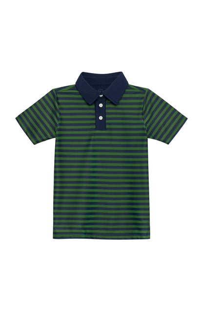 Polo Shirt - QB Stripe