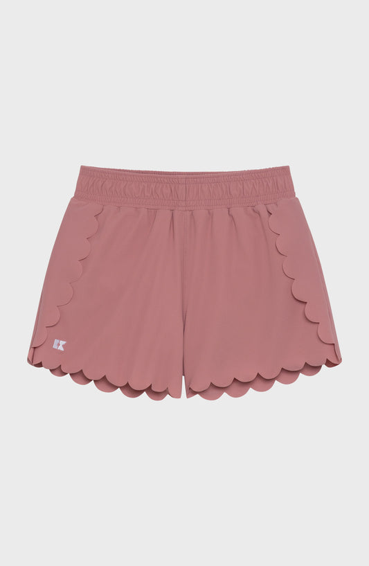 Scalloped Court Short
