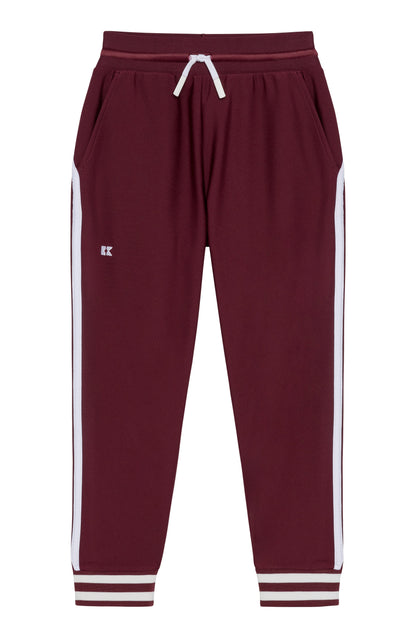 Retro Warm Up Jogger - Maroon