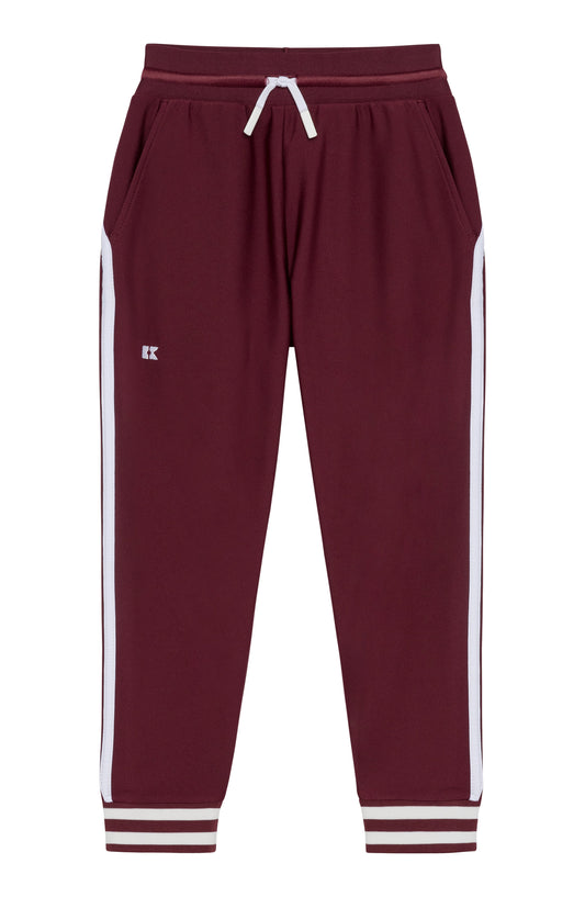 Retro Warm Up Jogger - Maroon