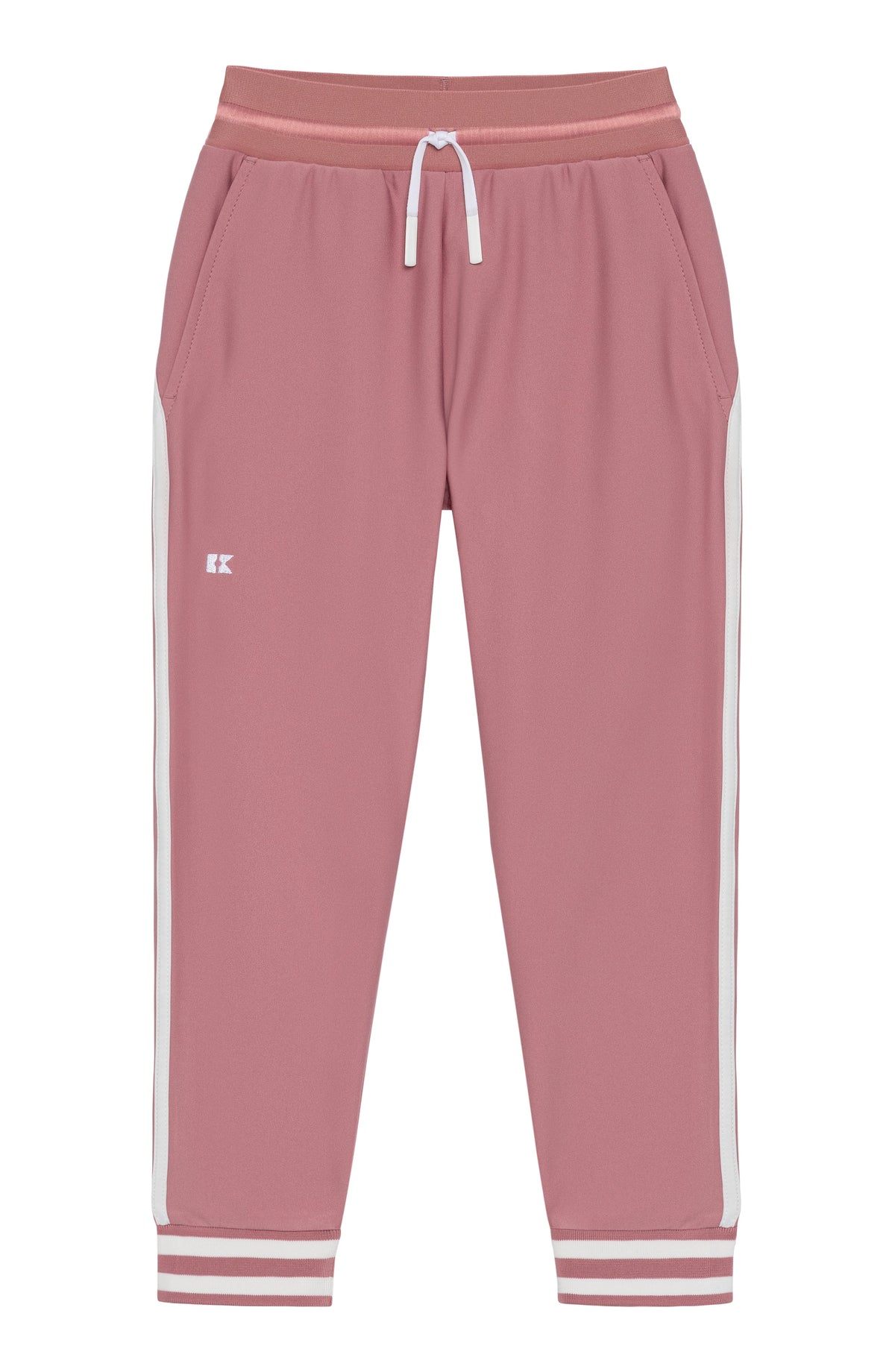 Retro Warm Up Jogger - Dusty Pink