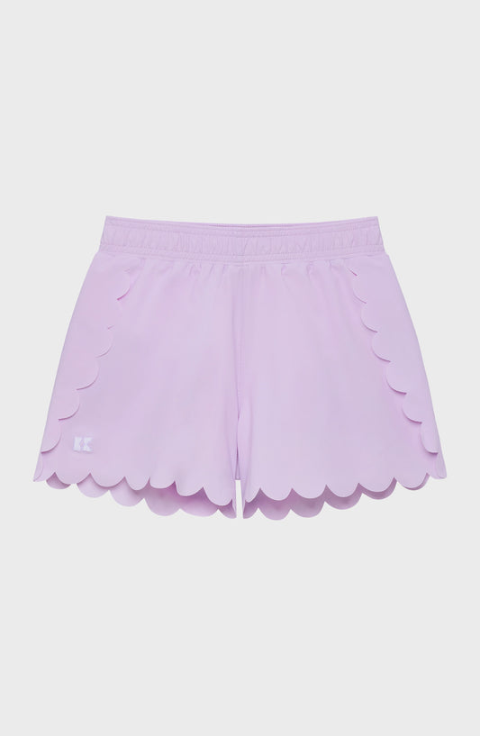Scalloped Short