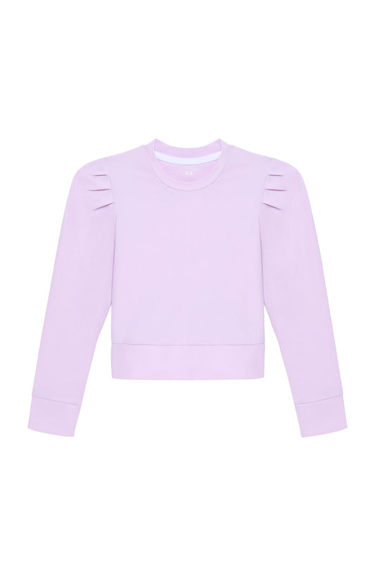 Ruffle Pullover - Lavender