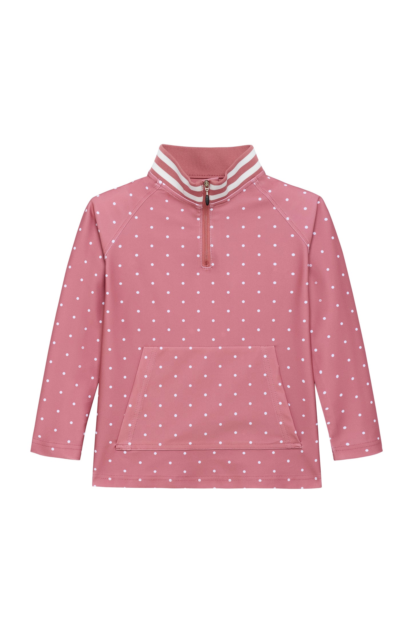 Retro Half Zip - Dusty Pink