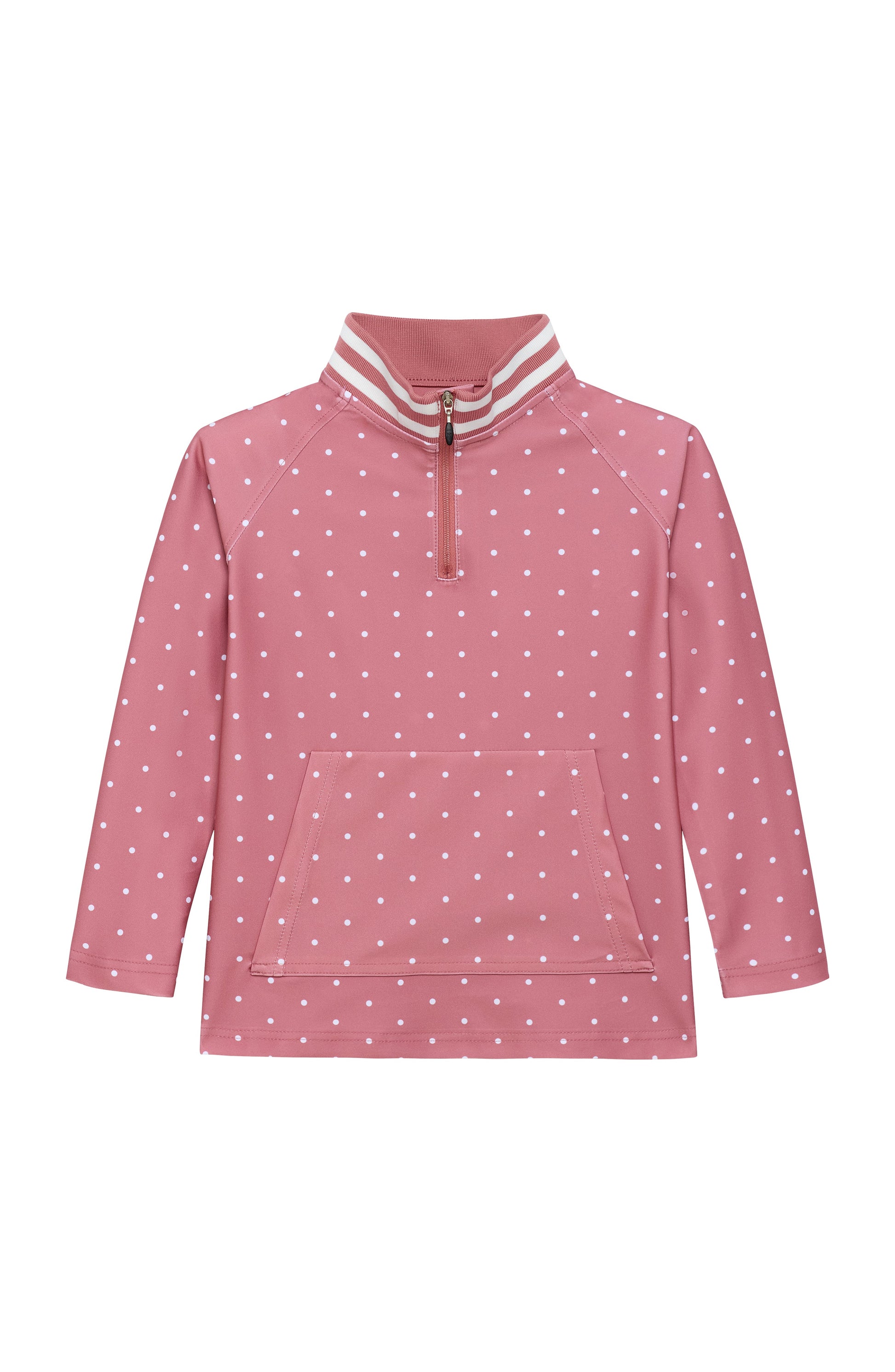 Retro Half Zip - Dusty Pink