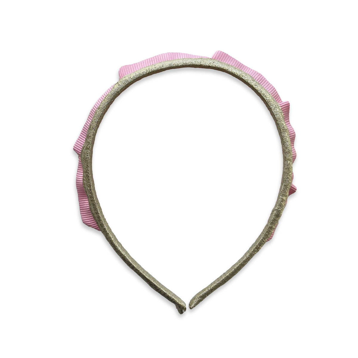 Eva's House Party Crown Headband - Gold and Baby Pink