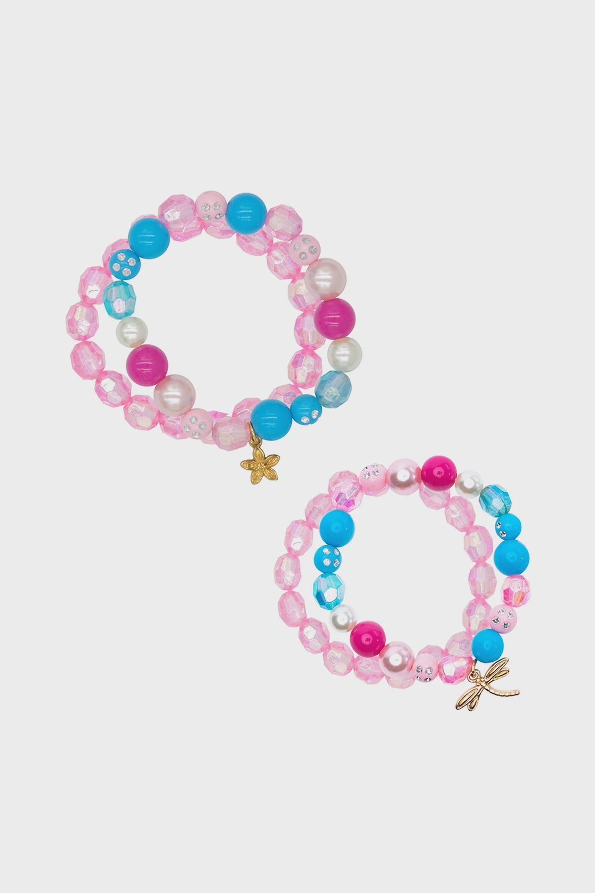 Sparkle Charm Bracelet Set - 84109