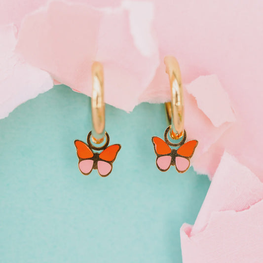 Butterfly Colorblock Charms