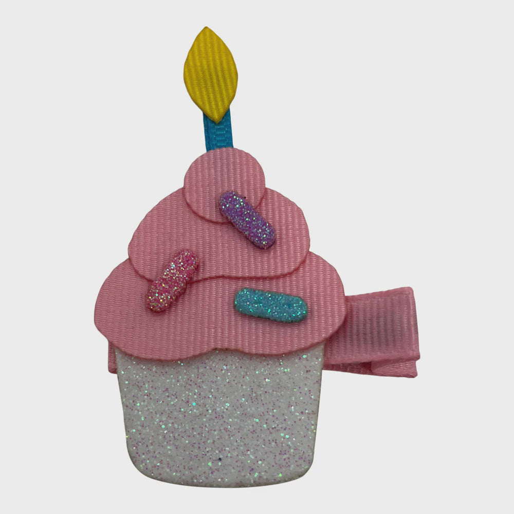 Pink Cupcake Clip