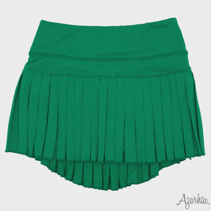 Mini Pleated Skort - Kelly Green