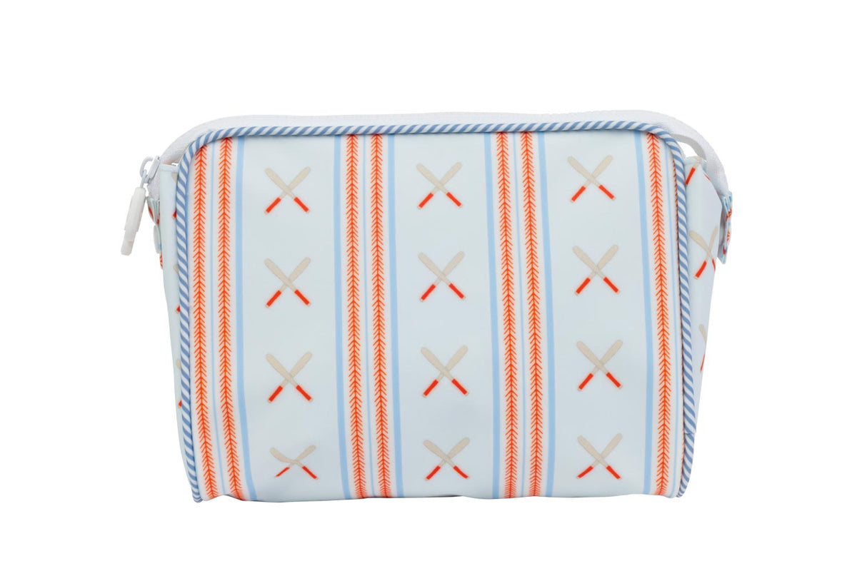 Apple of My Isla Small Go Bag in Baseball