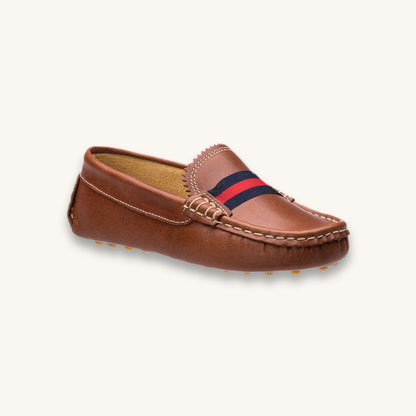 Club Loafer - Natural Brown Leather - Hero