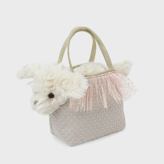 Sugar Maltese Puppy Plush Toy and Purse Set