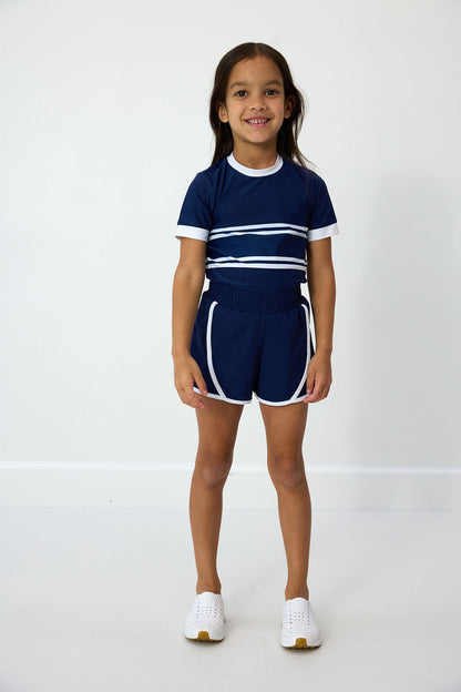 Super Short No Liner - Navy lifestyle 2