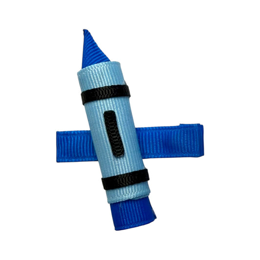 Blue Crayon Clip