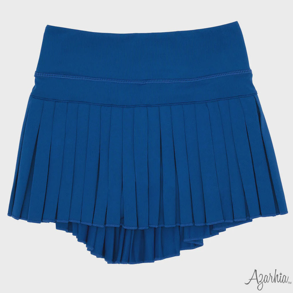 Mini Pleated Skort - Solid Royal