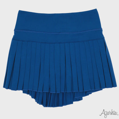 Mini Pleated Skort - Solid Royal