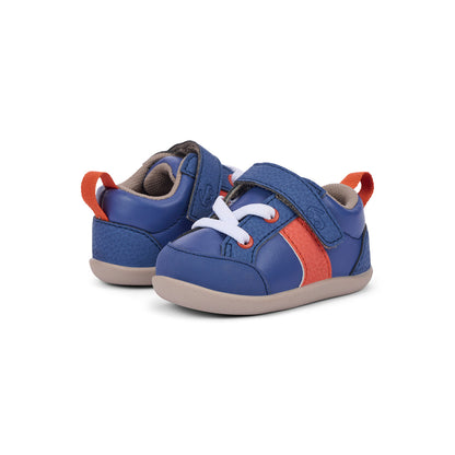 See Kai Run | Connor Mini (First Walker) | Navy/Orange | Supplier SML165U231 | 07