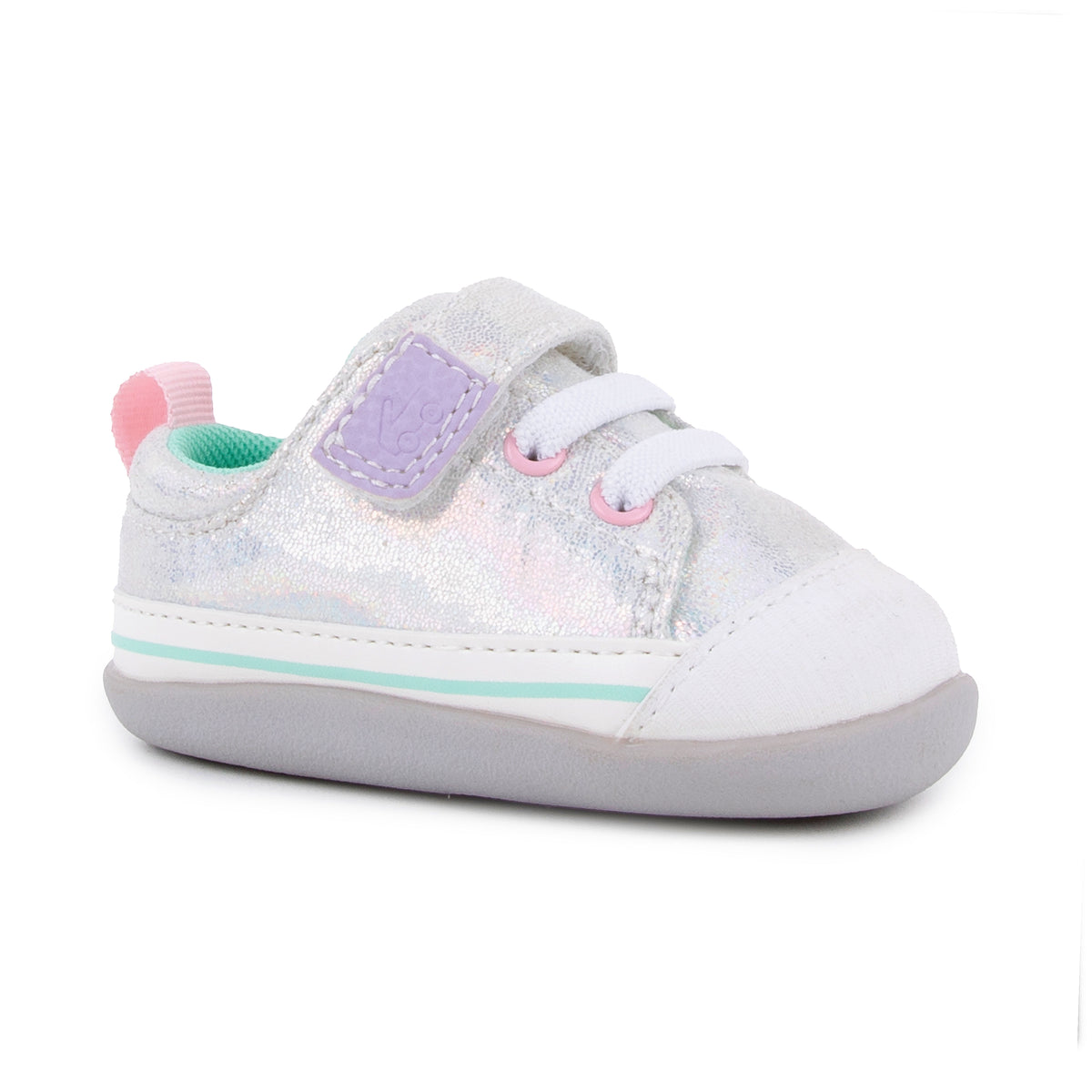See Kai Run | Stevie Mini | Silver Metallic | Envoy SML166F290 | 01