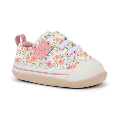 See Kai Run | Stevie Mini | White Floral | Envoy SML166F300 | 01