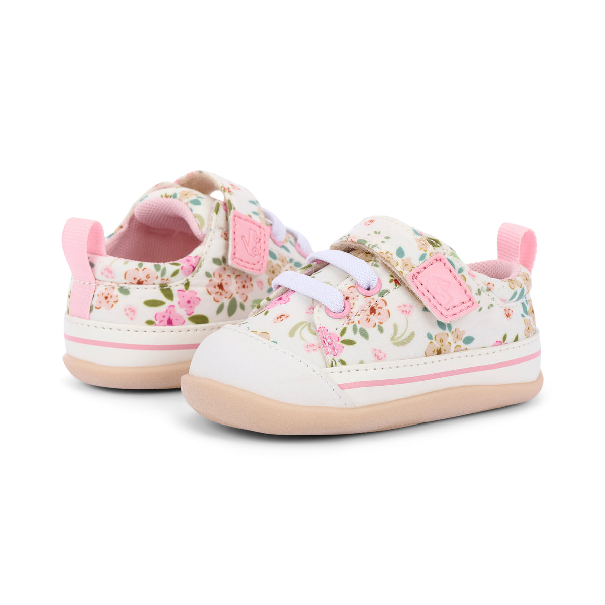 See Kai Run | Stevie Mini | White Floral | Envoy SML166F300 | 07