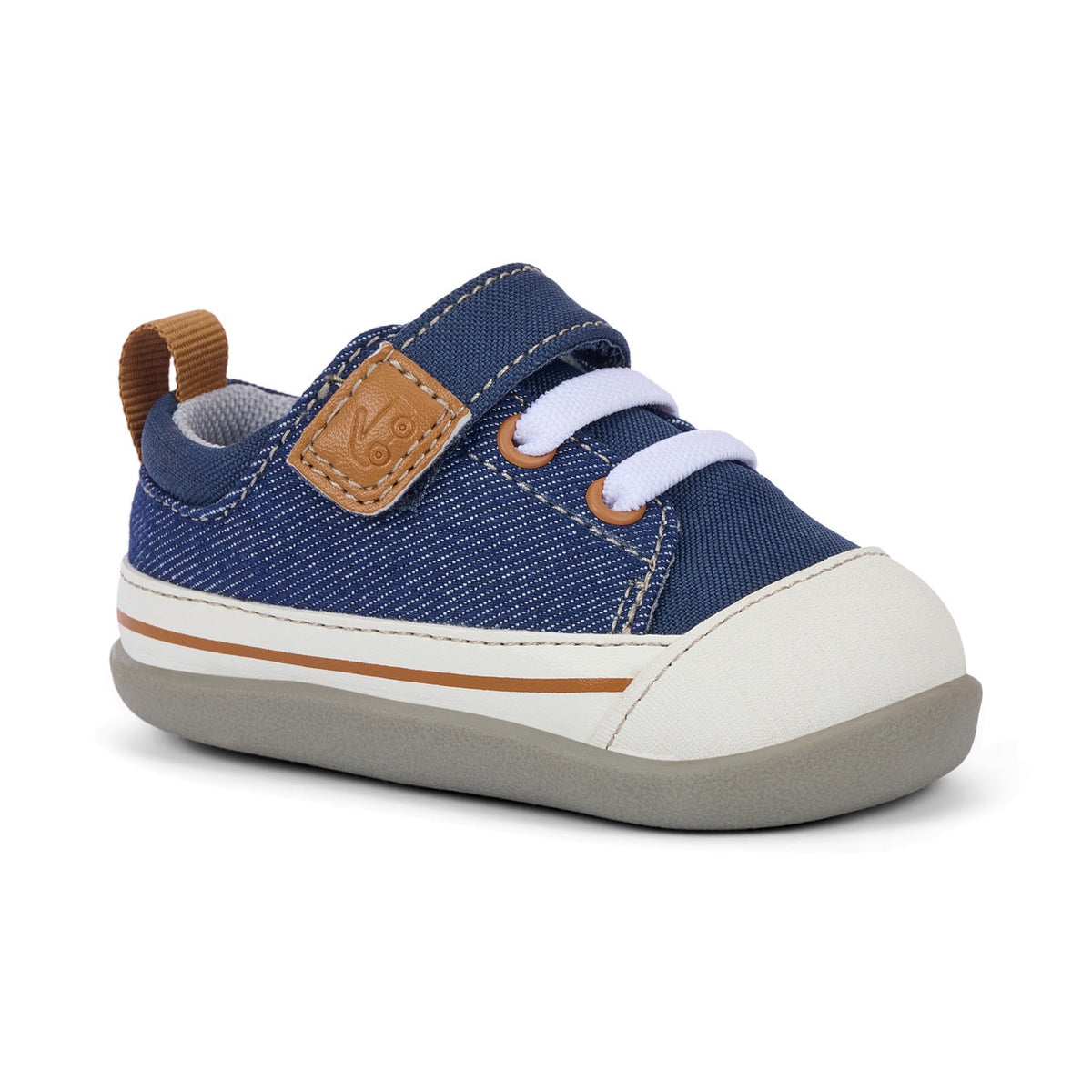 See Kai Run | Stevie Mini | Navy Denim | Lightspeed primary
