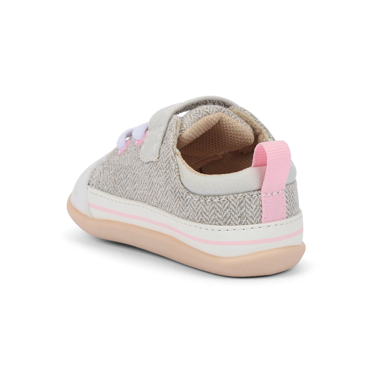 See Kai Run | Stevie Mini | Gray Herringbone | Official SML166U521 | 02