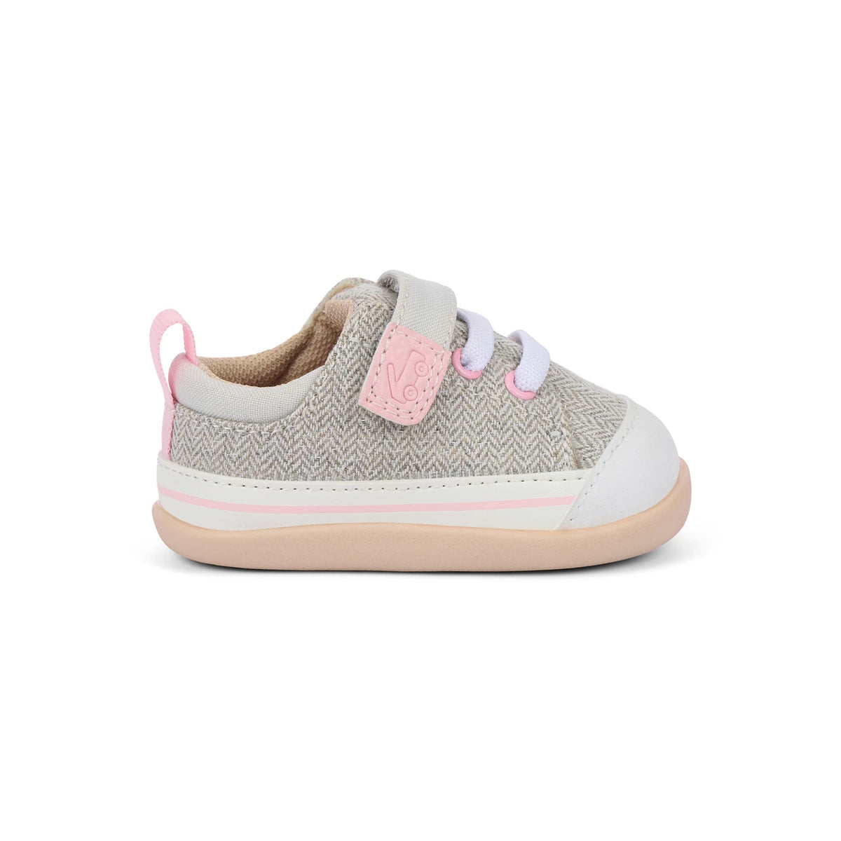 See Kai Run | Stevie Mini | Gray Herringbone | Official SML166U521 | 03