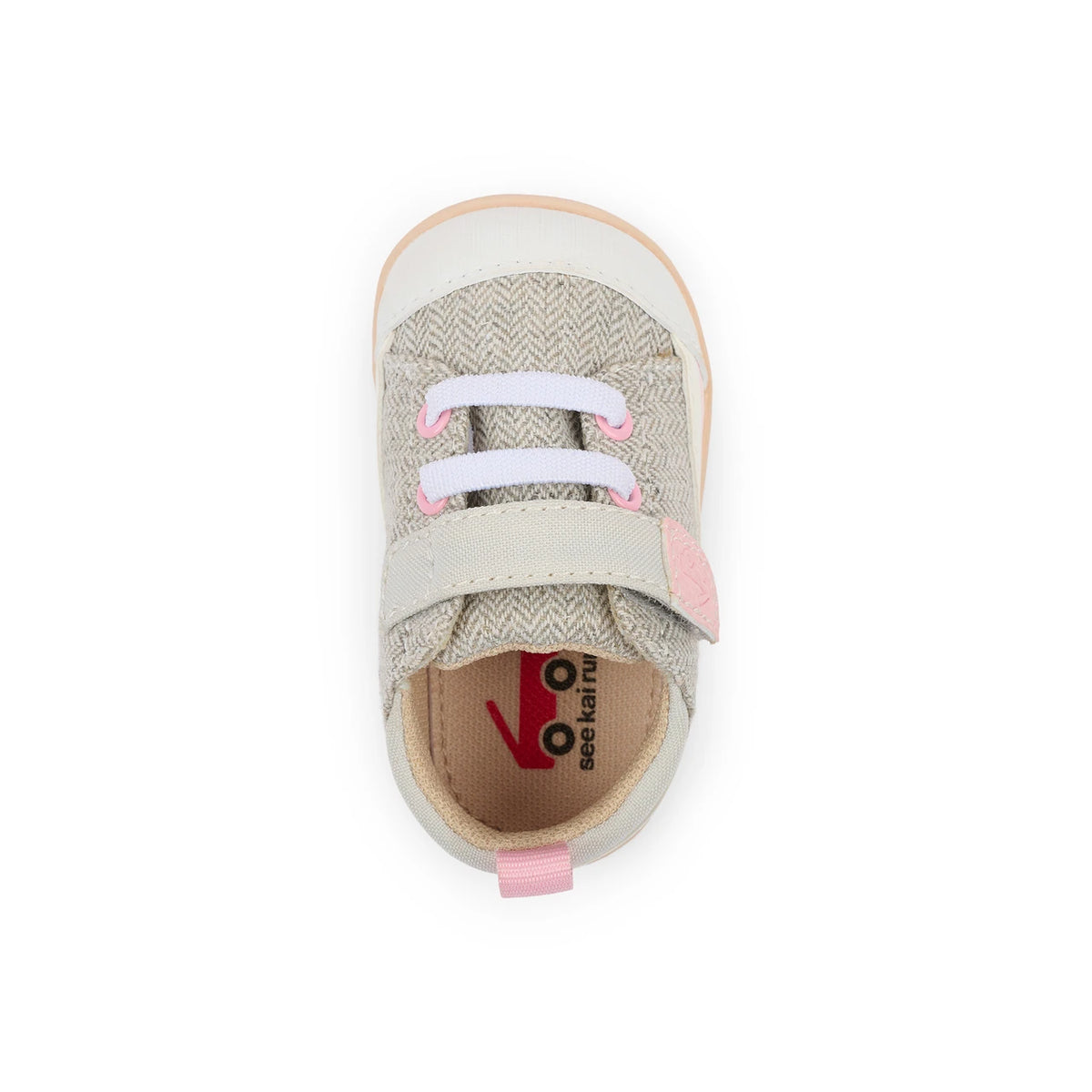 See Kai Run | Stevie Mini | Gray Herringbone | Official SML166U521 | 04