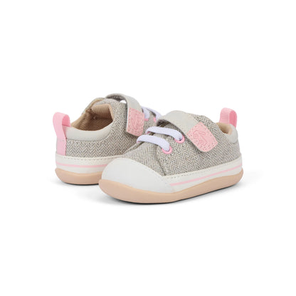 See Kai Run | Stevie Mini | Gray Herringbone | Official SML166U521 | 07
