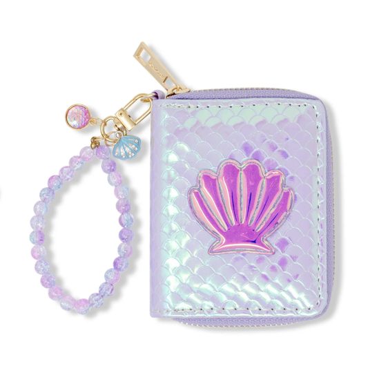 Shiny Seashell Mermaid Wallet