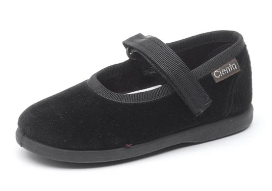 Cienta Velvet Mary Jane 400075