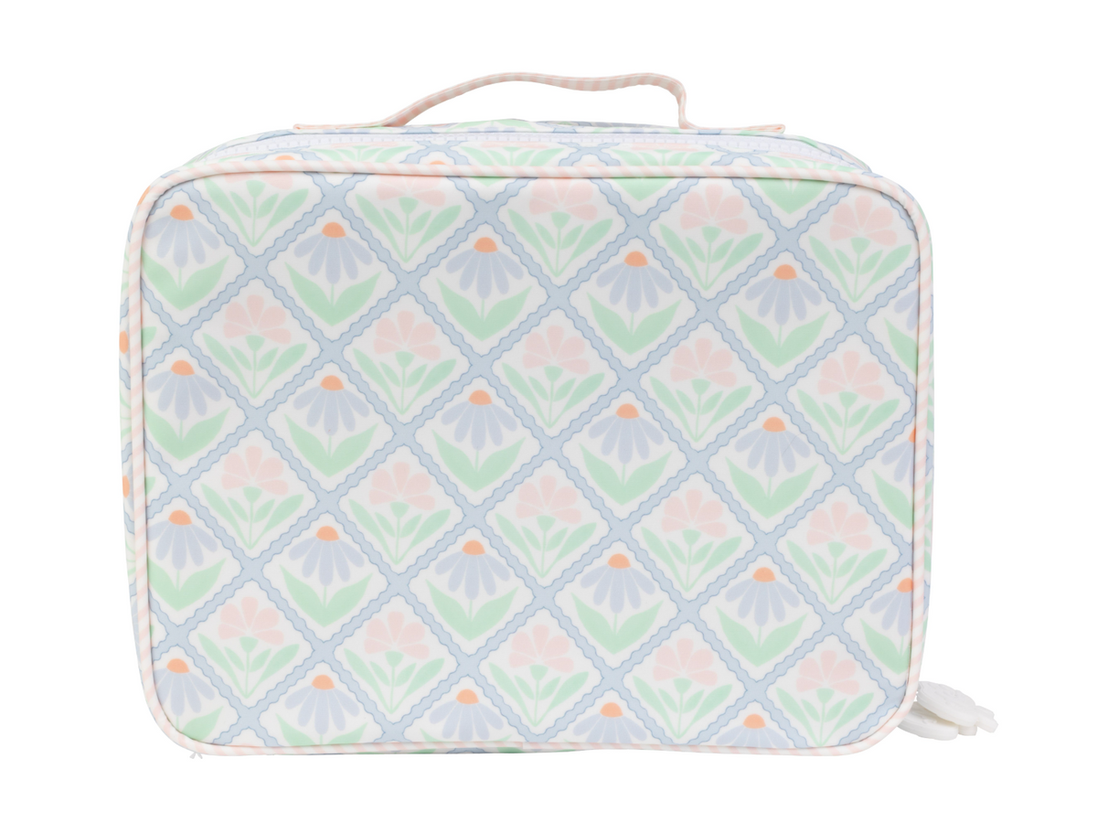 Apple of My Isla Lunchbox in Pastel Floral