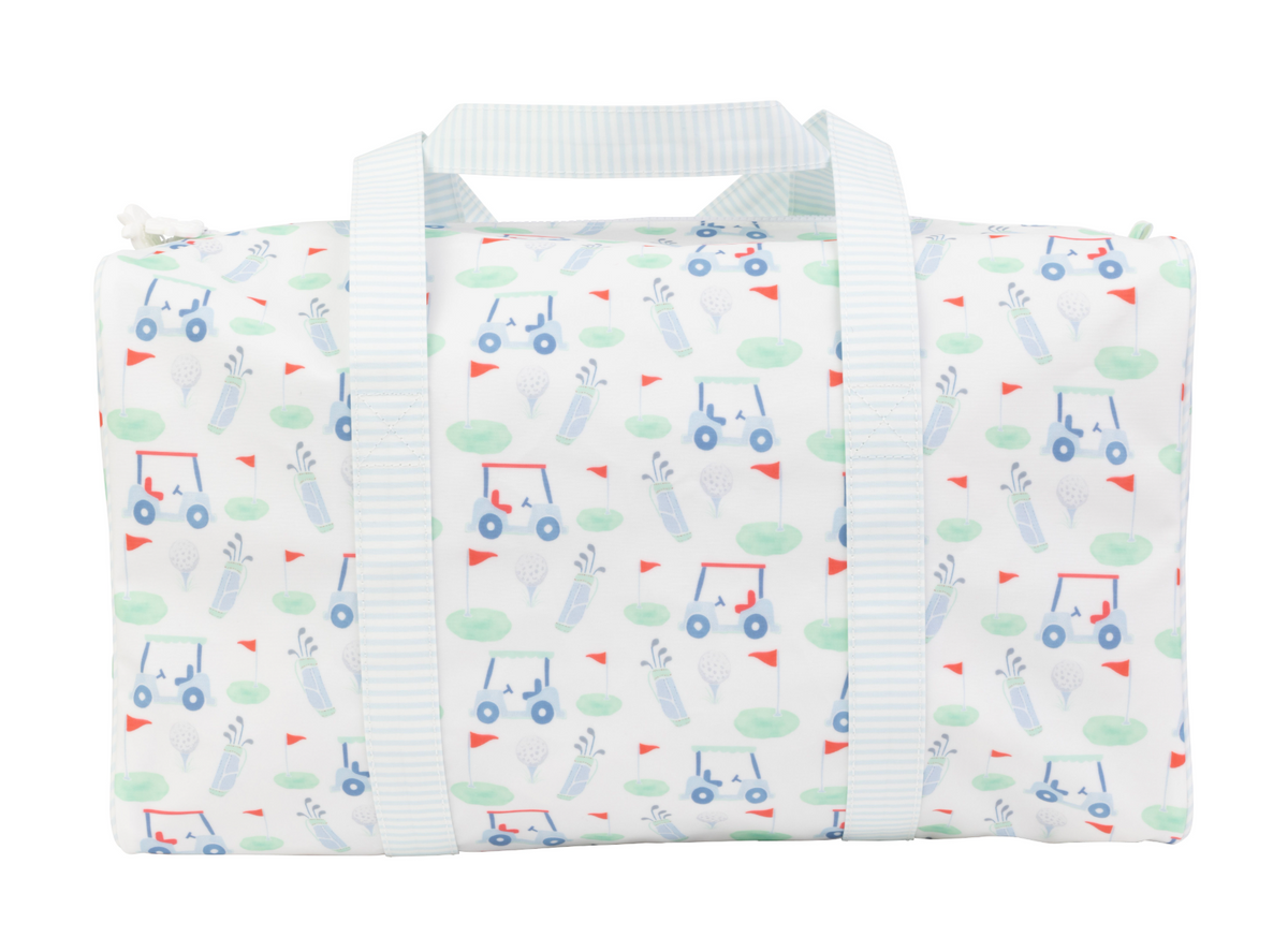 Apple of My Isla Duffle Bag in Golf
