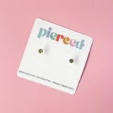 August Birthstone Studs