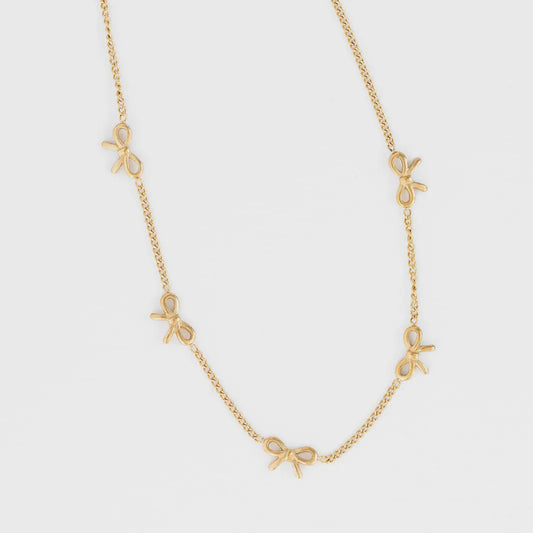 Bow Repeat Necklace