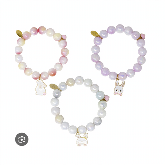 Bunny Pastel Pearl Beads