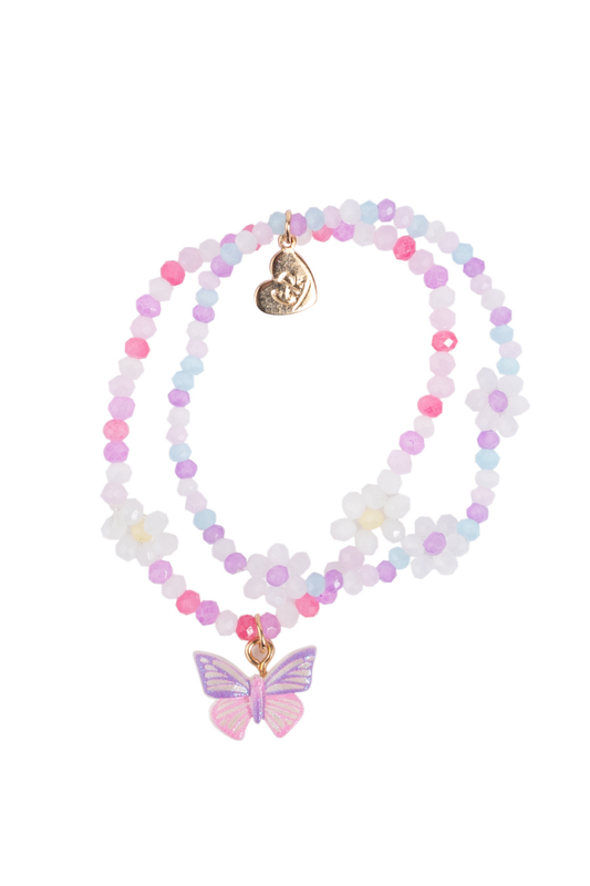 Butterflies and Daisies Bracelet by Great Pretenders