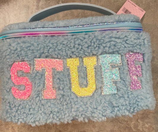 Stuff Sherpa Cosmetic Bag Light Blue