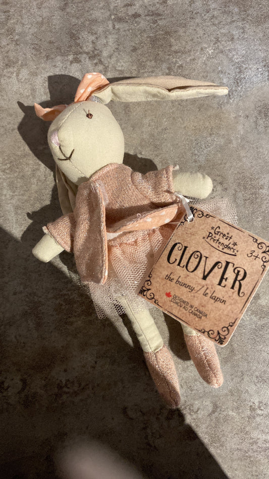clover stuffed bunny