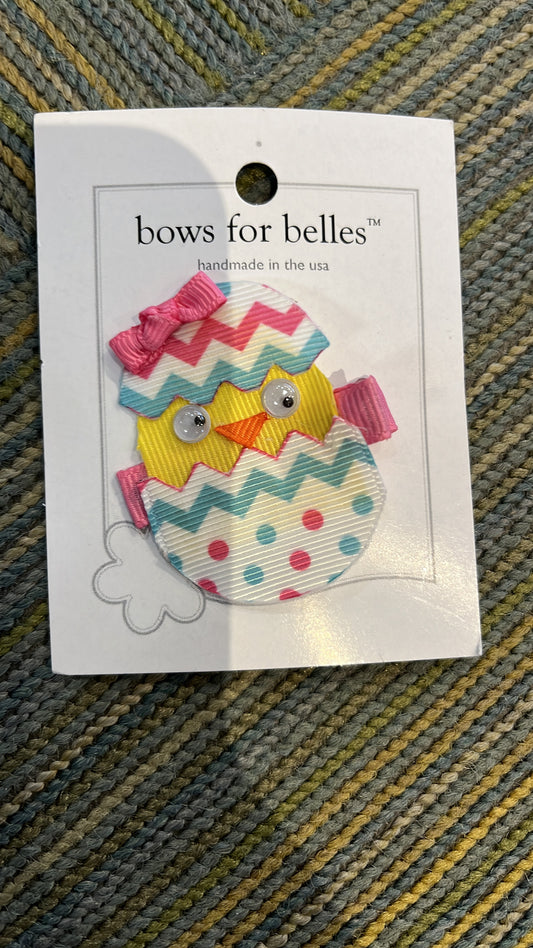 Chick in Pattern Egg Clip