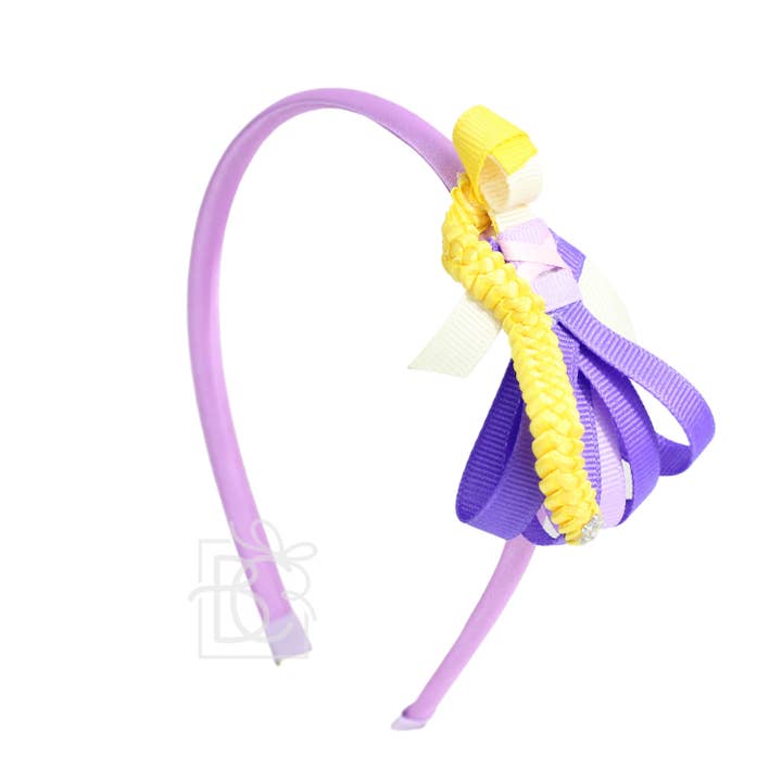 Beyond Creations Princess Headband - Delphenium - one headband