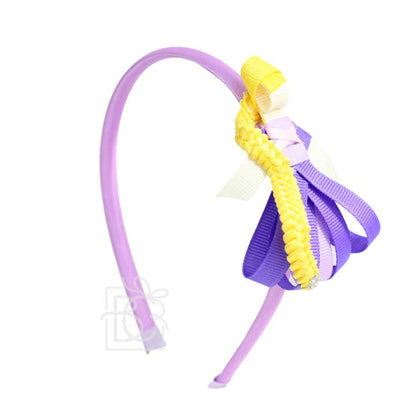 Beyond Creations Princess Headband - Delphenium - one headband