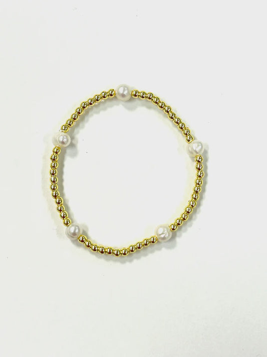 CK Charlotte Pearl Bracelet 5.5"