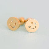 Classic Smiley Face Stud