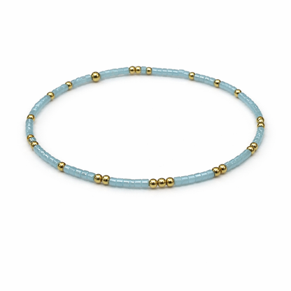 CK Seaside Bracelet 5.5" — Aqua