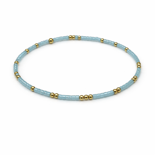 CK Seaside Bracelet 5.5" — Aqua
